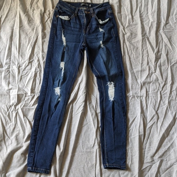 Blue Age Skinny Jeans - Picture 1 of 3